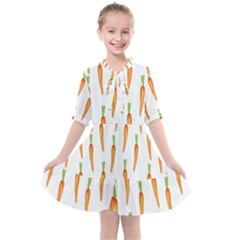 Carrot Kids  All Frills Chiffon Dress by SychEva