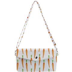 Carrot Removable Strap Clutch Bag by SychEva