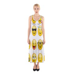 Smilie 123 Sleeveless Maxi Dress by nateshop