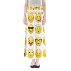 Smilie 123 Full Length Maxi Skirt by nateshop