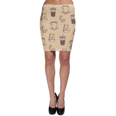 Coffee-56 Bodycon Skirt