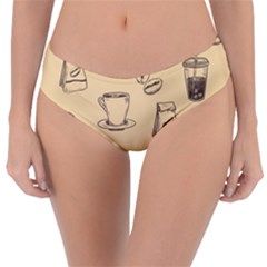 Coffee-56 Reversible Classic Bikini Bottoms