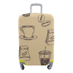 Coffee-56 Luggage Cover (Small)