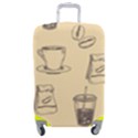 Coffee-56 Luggage Cover (Medium) View1
