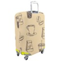 Coffee-56 Luggage Cover (Medium) View2