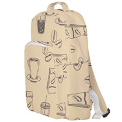 Coffee-56 Double Compartment Backpack