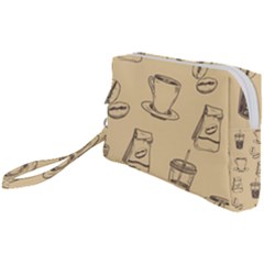 Coffee-56 Wristlet Pouch Bag (small) by nateshop