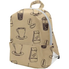 Coffee-56 Zip Up Backpack by nateshop