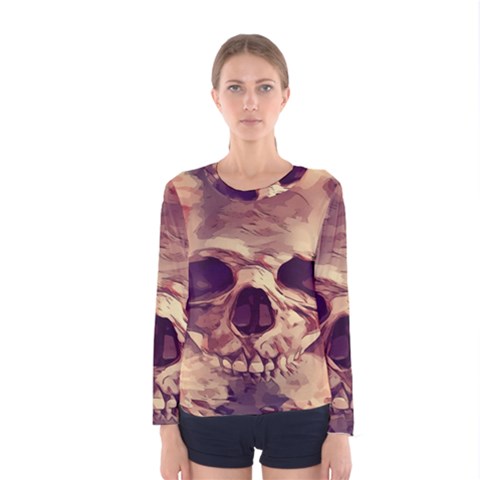 Day-of-the-dead Women s Long Sleeve Tee by nateshop