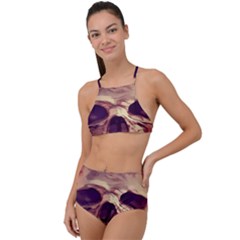 Day-of-the-dead High Waist Tankini Set by nateshop