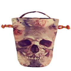 Day-of-the-dead Drawstring Bucket Bag by nateshop