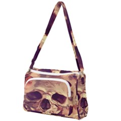 Day-of-the-dead Front Pocket Crossbody Bag by nateshop