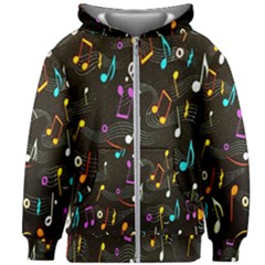 Fabric-65 Kids  Zipper Hoodie Without Drawstring by nateshop