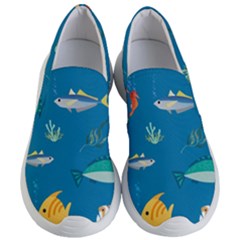 Fish-73 Women s Lightweight Slip Ons by nateshop