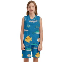 Fish-73 Kids  Basketball Mesh Set by nateshop