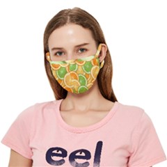 Fruits-orange Crease Cloth Face Mask (adult) by nateshop