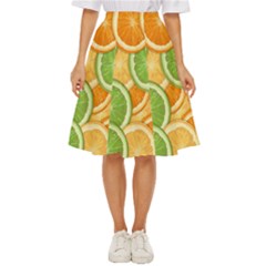 Fruits-orange Classic Short Skirt by nateshop