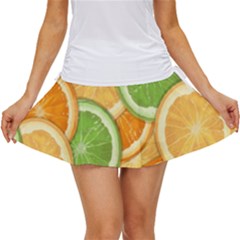 Fruits-orange Women s Skort