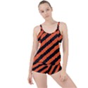 Halloween-background Boyleg Tankini Set  View1