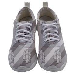 Strip-gray Mens Athletic Shoes by nateshop