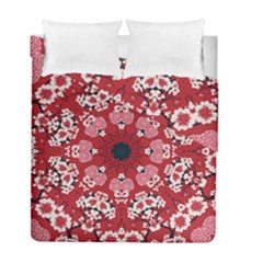 Traditional Cherry Blossom  Duvet Cover Double Side (full/ Double Size) by Kiyoshi88