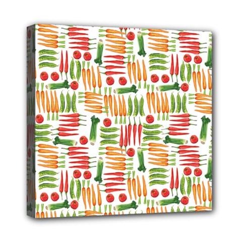 Vegetables Mini Canvas 8  X 8  (stretched) by SychEva