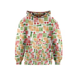 Vegetables Kids  Pullover Hoodie by SychEva