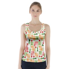 Vegetables Racer Back Sports Top by SychEva