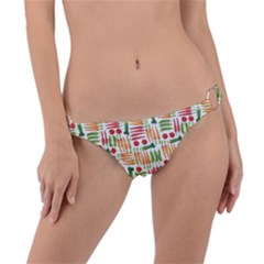 Vegetables Ring Detail Bikini Bottoms by SychEva