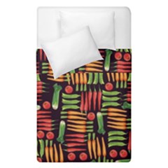 Vegetable Duvet Cover Double Side (single Size) by SychEva