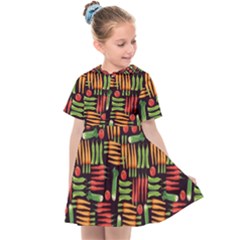 Vegetable Kids  Sailor Dress by SychEva