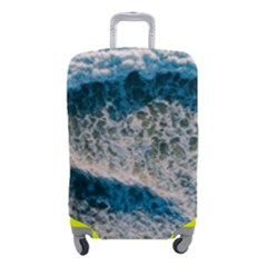 Waves Wave Nature Beach Luggage Cover (small) by Salman4z