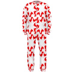 Lonely T-rex Dinosaur Dinosaur Game Pattern Onepiece Jumpsuit (men) by Ravend