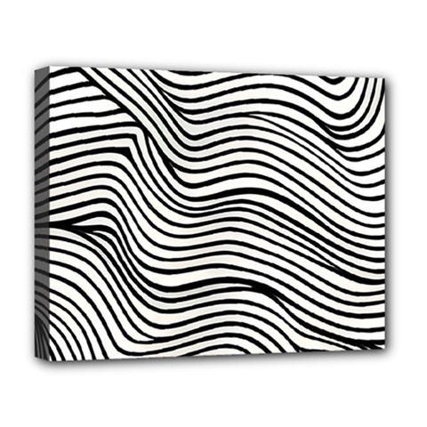 Black And White Cartoon Coloring Deluxe Canvas 20  X 16  (stretched)