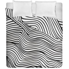 Black And White Cartoon Coloring Duvet Cover Double Side (california King Size) by Ravend