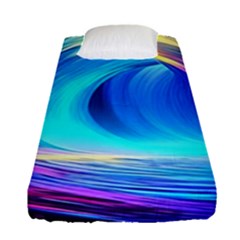 Art Fantasy Painting Colorful Pattern Design Fitted Sheet (single Size)