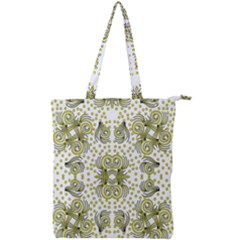 Background Pattern Texture Design Wallpaper Double Zip Up Tote Bag