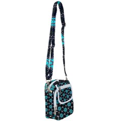 Pattern Design Scrapbooking Colorful Stars Shoulder Strap Belt Bag by Ravend