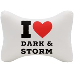 I Love Dark And Storm Seat Head Rest Cushion by ilovewhateva