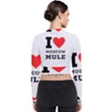 I love Moscow mule Long Sleeve Zip Up Bomber Jacket View2