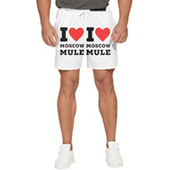 I Love Moscow Mule Men s Runner Shorts by ilovewhateva