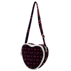 Hot Peppers Heart Shoulder Bag by SychEva