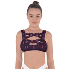 Hot Peppers Bandaged Up Bikini Top by SychEva