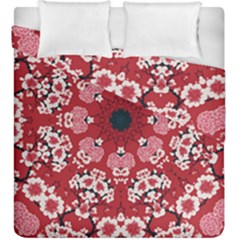 Traditional Cherry Blossom  Duvet Cover Double Side (king Size) by Kiyoshi88