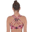 Traditional Cherry blossom  Cross String Back Sports Bra View2