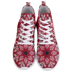 Traditional Cherry Blossom  Men s Lightweight High Top Sneakers by Kiyoshi88