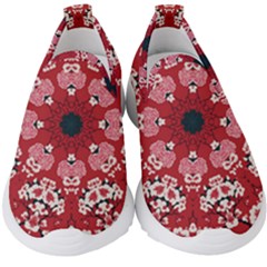 Traditional Cherry Blossom  Kids  Slip On Sneakers by Kiyoshi88