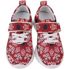 Traditional Cherry Blossom  Kids  Velcro Strap Shoes by Kiyoshi88