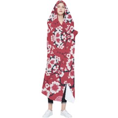 Traditional Cherry Blossom  Wearable Blanket by Kiyoshi88