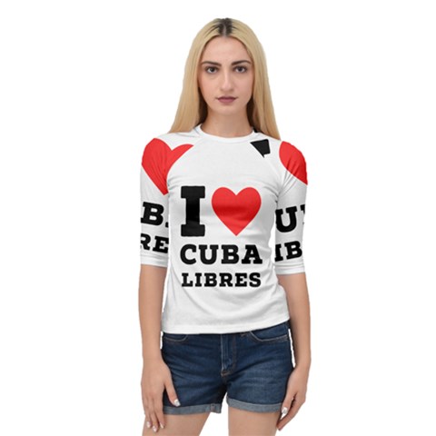 I Love Cuba Libres  Quarter Sleeve Raglan Tee by ilovewhateva